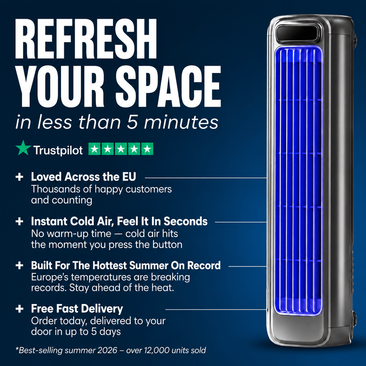 ArticFlow® Portable Air Conditioner